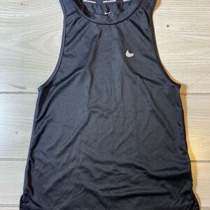 Nike Women's Dry Miler Running Tank Top Black/Silver  Size XS